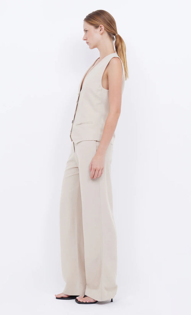 Bec & Bridge Desiree Straight Leg Pant (Sand)