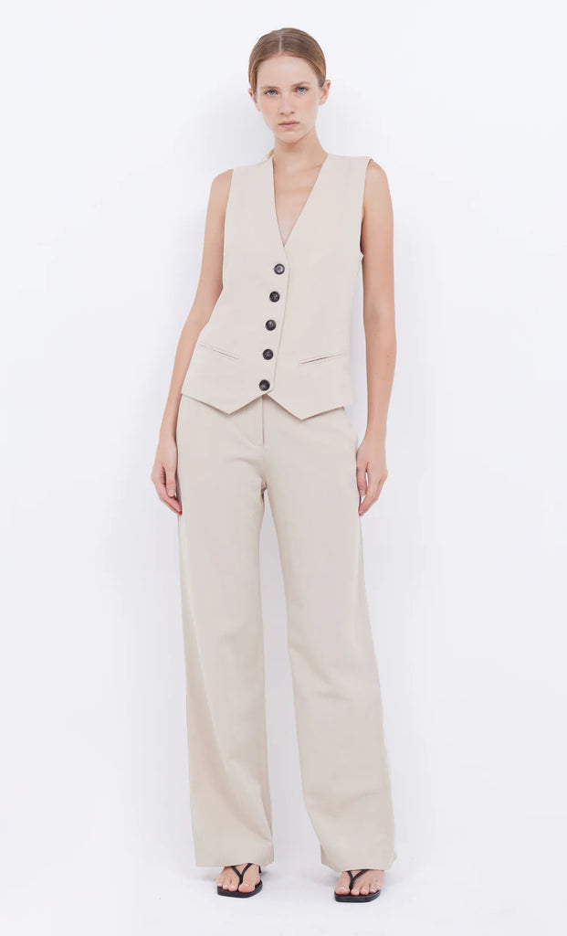 Bec & Bridge Desiree Straight Leg Pant (Sand)