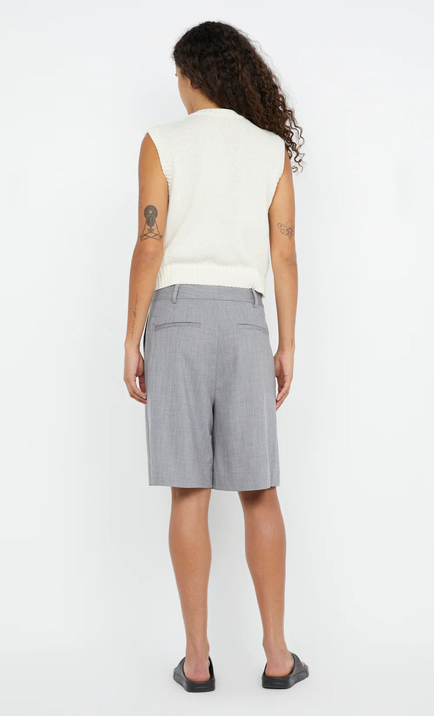 Kamilah V Neck Knitted Vest (Ivory)
