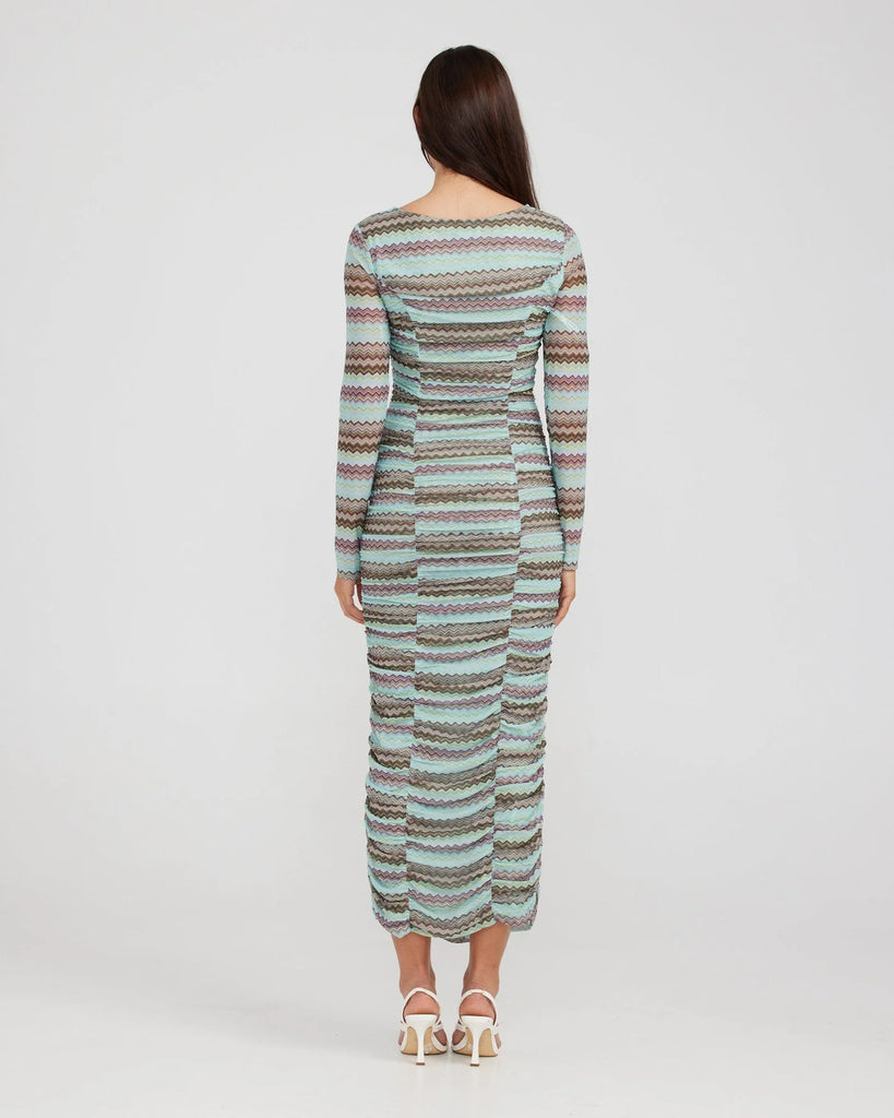 Charlie Holiday Valentina Ruched Dress