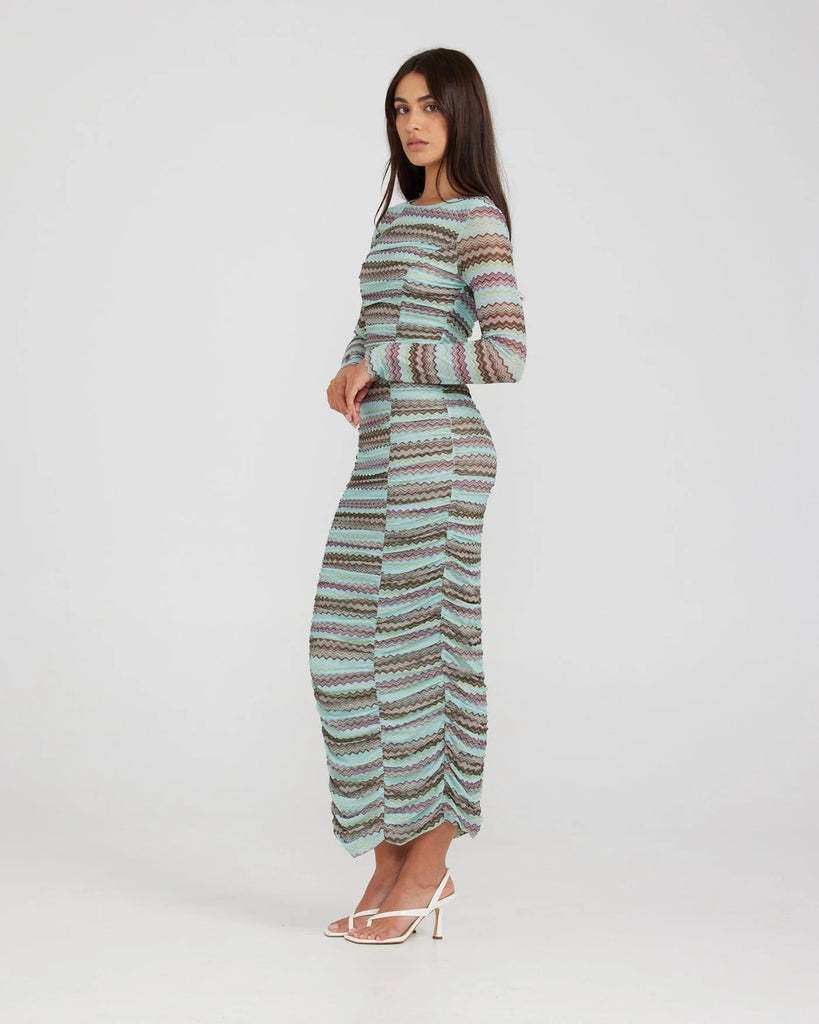 Charlie Holiday Valentina Ruched Dress