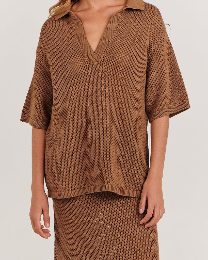 Charlie Holiday Sarah Shirt (Brown)