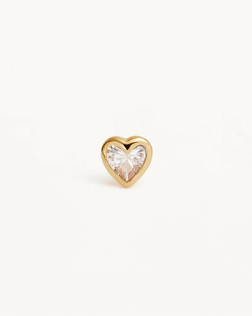 Radiant Heart Studs (18k Gold Vermeil)