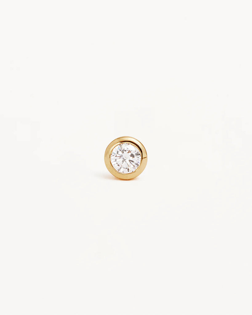Radiant Crystal Studs (18k Gold Vermeil)