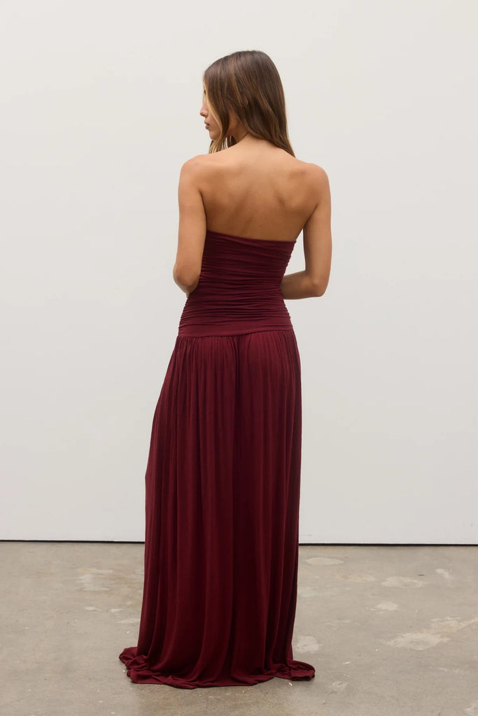 Leah Dress (Wine)