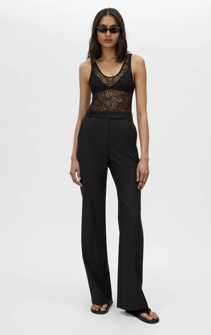 C&M Callisto Lace Bodysuit (Black)