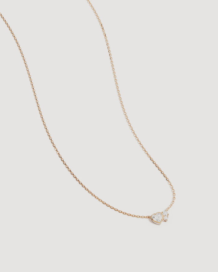 Dream Lover Heart Necklace (18k Gold Vermeil)