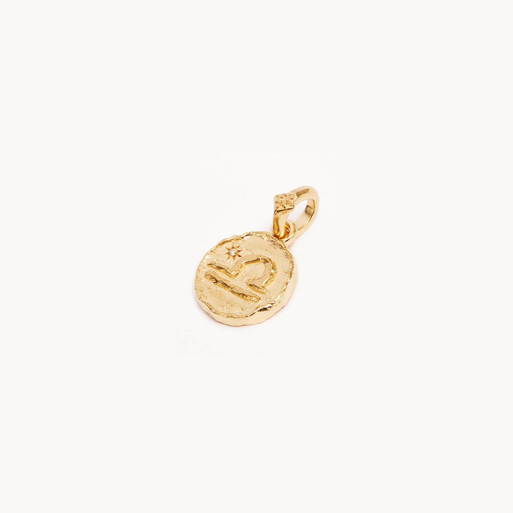 By Charlotte Cosmic Love Zodiac Pendants (Gold)