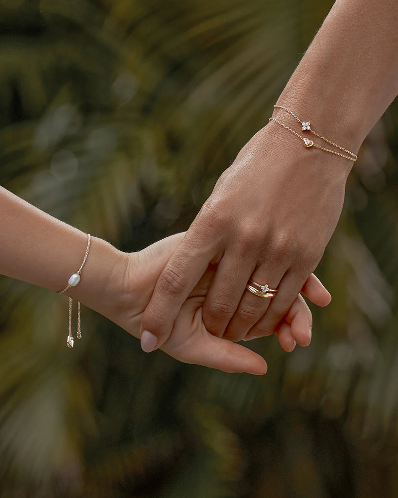 Crystal Bloom Ring (18k Gold Vermeil)