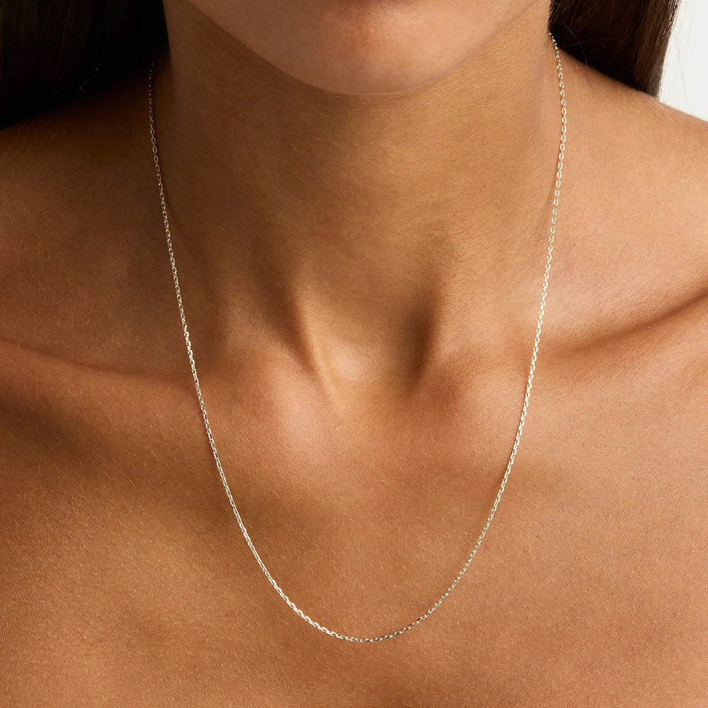 By Charlotte 21" Signature Chain Necklace (Silver)