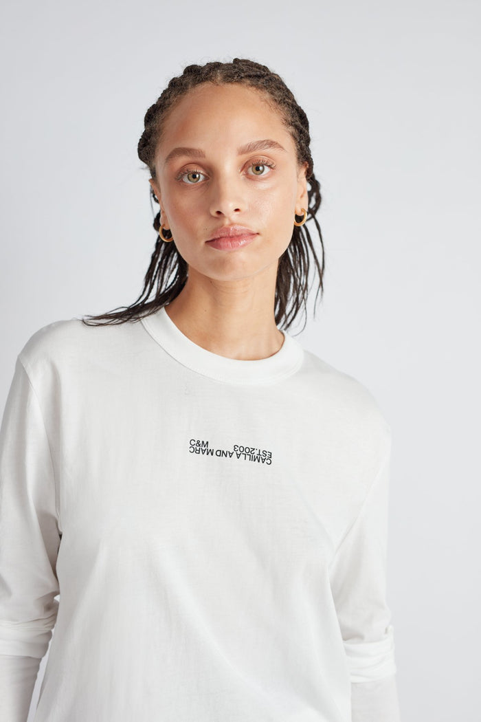 CAMILLA AND MARC Althea Logo Tee