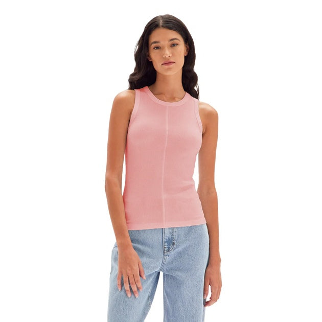 Assembly Label Renn Organic Rib Tank (Coral)