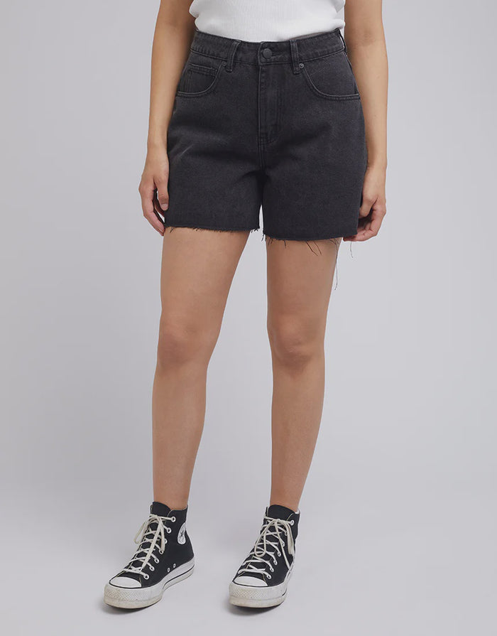 All About Eve Harley Bermuda Short (Washed Black)