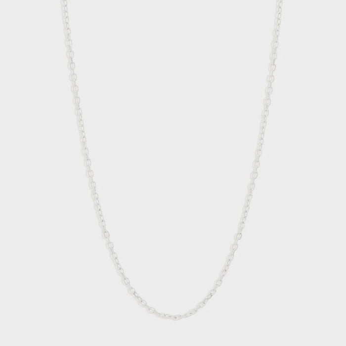 By Charlotte 21" Signature Chain Necklace (Silver)